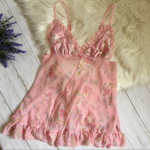 victoria secret pink babydoll